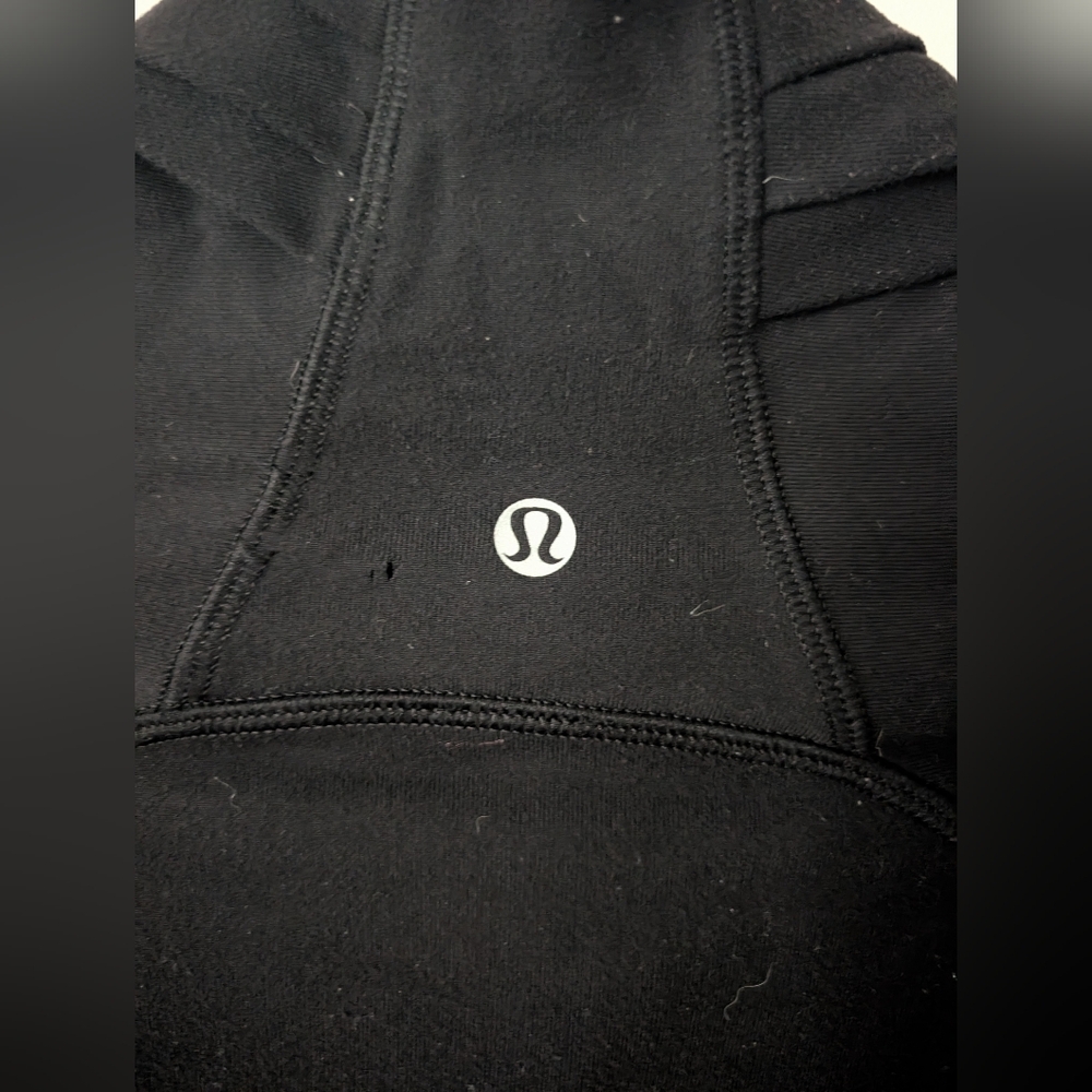 Lululemon Bhakti Yoga Jacket Black Full Zip Size 9 - Picture 9 of 10